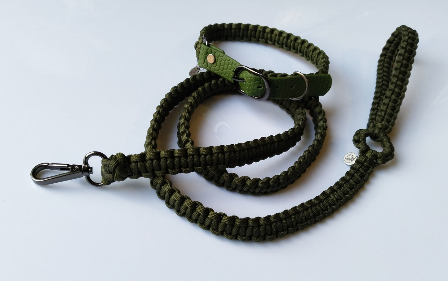 Flora Green Dog Leash 