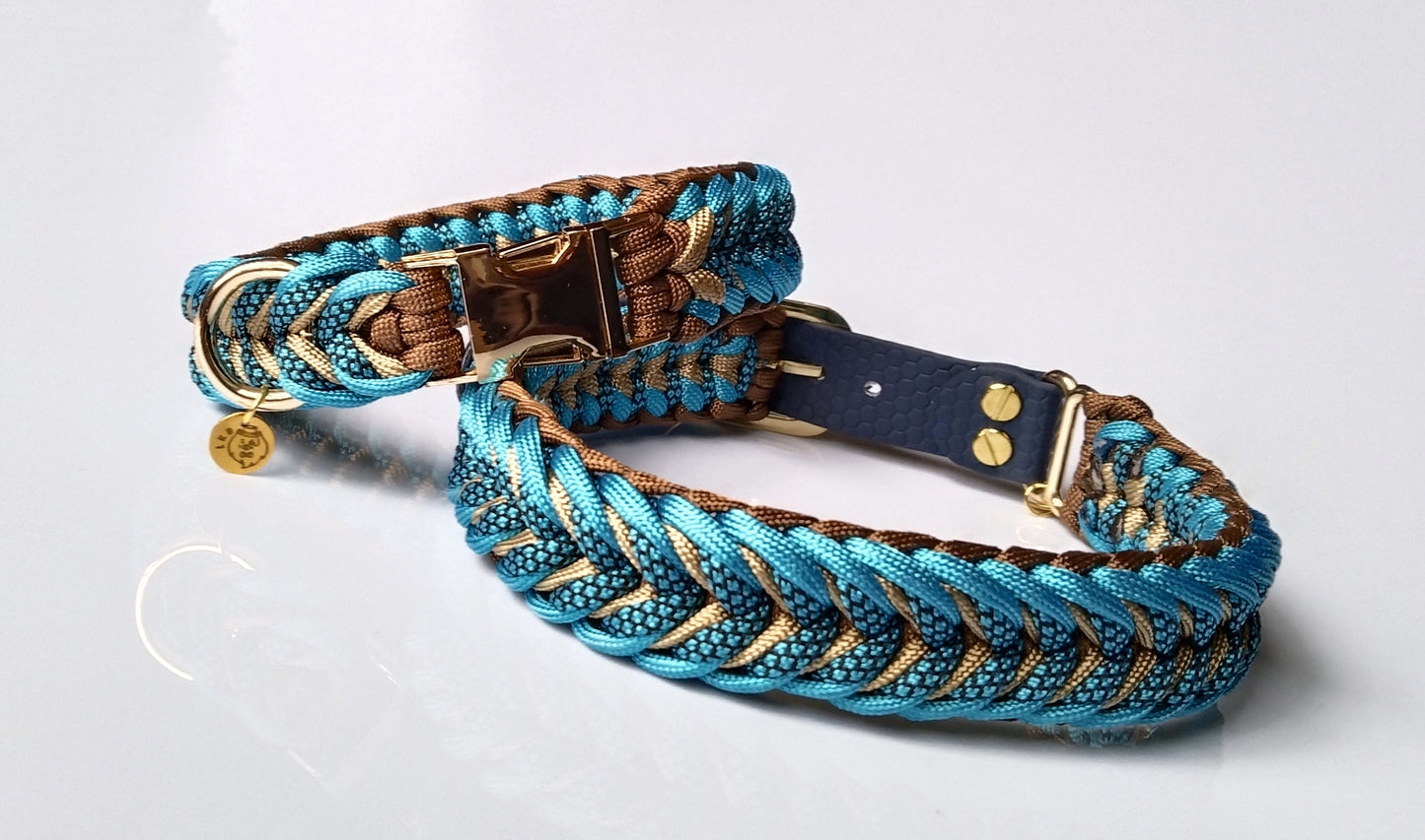 Walter Blue dog collar